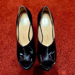 Dolce Vita Black Patent High Heel platform Pump